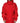 Dolce &amp; Gabbana Red Nylon Hooded Men Full Zip Parka Jacket