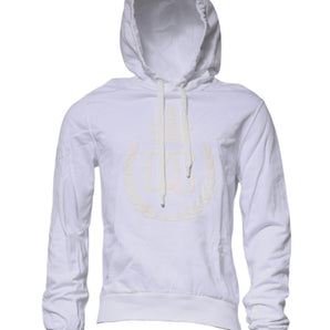Sudadera con capucha y logotipo blanco de Dolce &amp; Gabbana