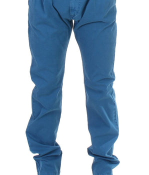 GF Ferre Elegant Straight Fit Cotton Chinos GF Ferre 