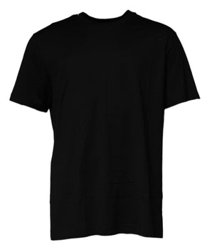 Dolce &amp; Gabbana Black Crew Neck Short Sleeve T-shirt