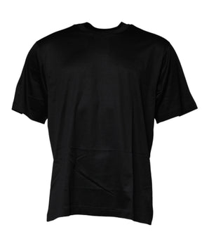 Dolce &amp; Gabbana Black Crew Neck Short Sleeve T-shirt