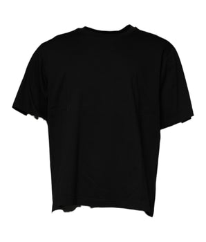 Dolce &amp; Gabbana Black Crew Neck Short Sleeve T-shirt
