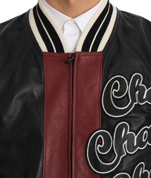 Dolce & Gabbana Exquisite Sheepskin Leather Bomber Jacket Dolce & Gabbana 