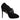 Dolce & Gabbana Black Tulle Stretch Heels Mid Calf Boots Shoes