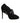 Dolce &amp; Gabbana Black Tulle Stretch Heels Mid Calf Boots Shoes