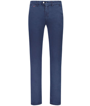 Tramarossa Blue Cotton Men's Chino Trouser