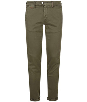 Tramarossa Green Cotton Jeans &amp; Pant
