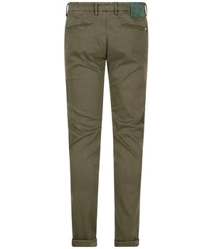 Tramarossa Green Cotton Jeans &amp; Pant