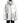 Bottega Veneta Men's White Leather Waterproof Blouson Jacket