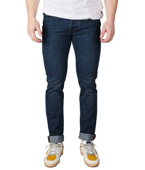 Tramarossa Blue Cotton Men's Jeans