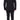 Dolce &amp; Gabbana Elegant Black Striped Wool-Silk Blend Suit