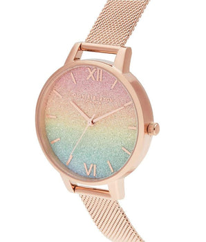 Olivia Burton Multicolor Stainless Steel Dress Watch