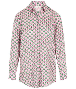 Camisa de algodón rosa MC2 Saint Barth