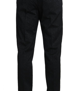 Dolce & Gabbana Floral Brocade Formal Trousers Dolce & Gabbana 