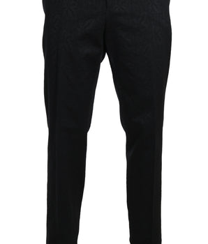 Dolce & Gabbana Floral Brocade Formal Trousers Dolce & Gabbana 