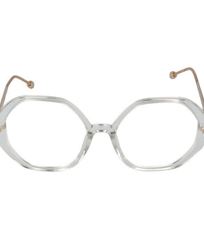 Philipp Plein Transparent Cellulose Acetate Glasses (Frames)