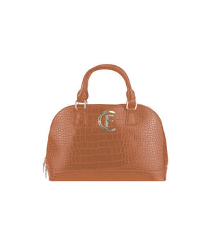 CRISTINAEFFE Brown Polyethylene Handbag