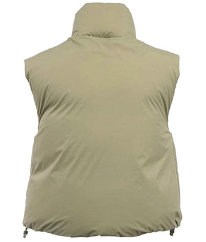 Chaleco de nailon verde Moose Knuckles