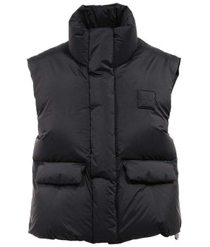 Chaleco de nailon negro Moose Knuckles