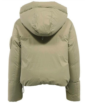 Chaquetas y abrigos de nailon verde Moose Knuckles