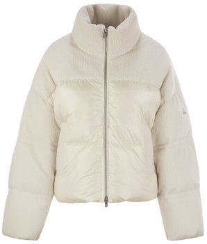 Chaquetas y abrigos de nailon blancos Moose Knuckles