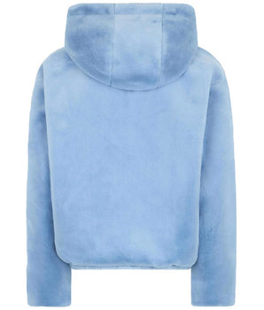 Chaqueta de nailon azul claro para mujer de Moose Knuckles