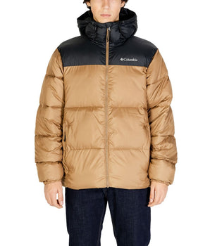 Columbia Beige Nylon Shell Jacket