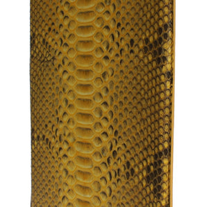 Dolce &amp; Gabbana Sleek Python Snakeskin Tablet Case in Yellow