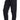 Pantalones de cintura alta con brocado floral negro de Dolce &amp; Gabbana
