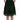Dolce & Gabbana Green Floral Ricamo A-Line Shift Dress