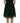Dolce &amp; Gabbana Green Floral Ricamo A-Line Shift Dress