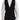 Dolce &amp; Gabbana Black Wool Logo Waistcoat Vest
