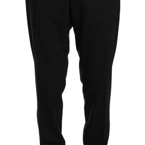 Dolce &amp; Gabbana Elegant Formal Wool Blend Trousers