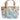 Dolce & Gabbana Multicolor Floral Canvas TANIA Top Handle Tote Bag