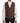 Dolce & Gabbana Sleek Bronze & Gray Formal Vest Slim Fit Dolce & Gabbana 