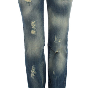 Cavalli Sleek Flair Leg Low Waist Denim