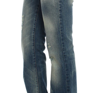 Cavalli Sleek Flair Leg Low Waist Denim