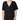 Dolce &amp; Gabbana Black Cotton V-neck Short Sleeves T-shirt