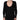 Suéter de cuello redondo de lana negra de Dolce &amp; Gabbana