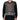 Suéter de cuello en V de lana con logotipo negro de Dolce &amp; Gabbana