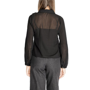 Camisa Only Black de poliéster reciclado
