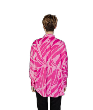Only Pink Polyester Blouse