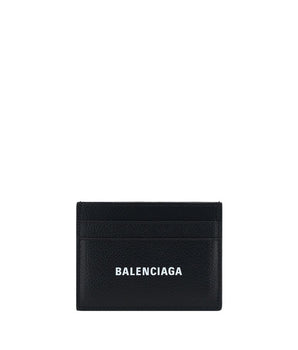 Balenciaga Black Calf Leather Bos Taurus Wallet