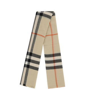 Burberry Beige Wool Scarf