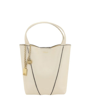 Chloé Beige Calf Leather Bos Taurus Shoulder Bag