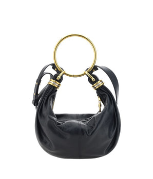 Chloé Black Calf Leather Bos Taurus Handbag