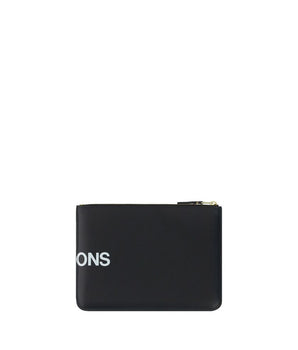 Comme Des Garçons Black Calf Leather Bos Taurus Wallet