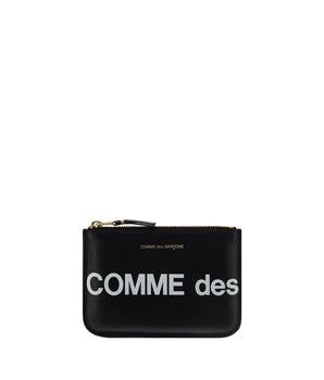 Comme Des Garçons Black Calf Leather Bos Taurus Wallet