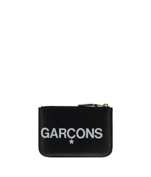 Comme Des Garçons Black Calf Leather Bos Taurus Wallet