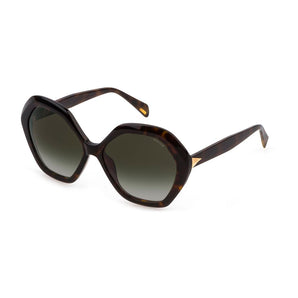 Police Brown Plastic Sunglasses